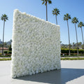 WHITE LUXE FLOWER WALL