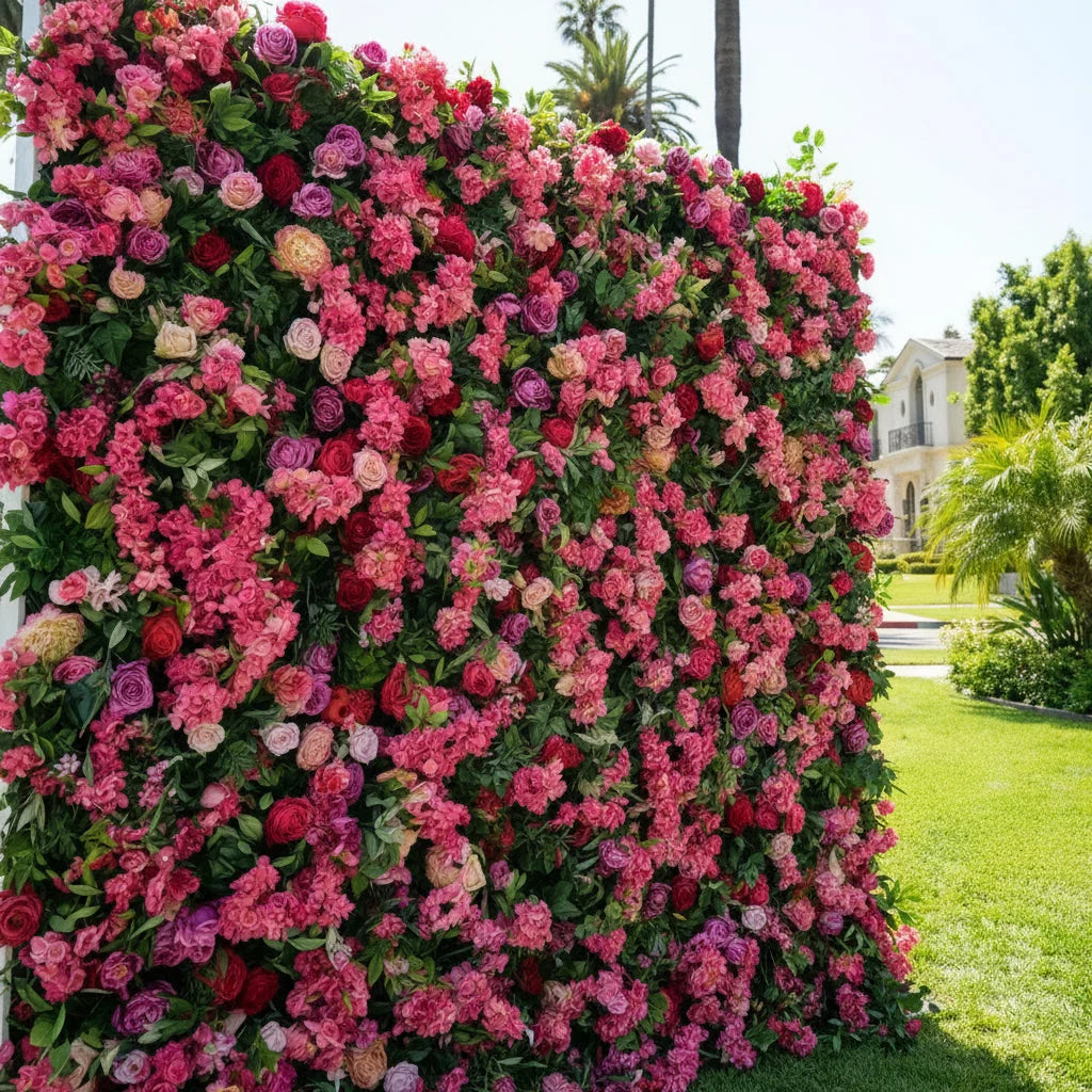 Flower Wall Pink Mjesečni najam